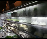 合肥某全國連鎖火鍋店點菜櫃|風幕櫃案例（帶噴霧加濕功能）