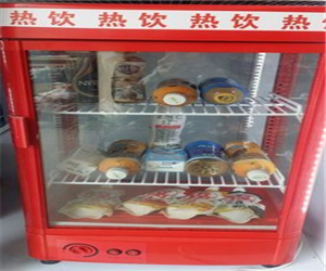 西安牛奶加熱櫃案例（便利店）