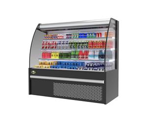 20款FM-12型内置機弧形半高冷藏保鮮風幕櫃