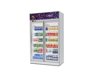 20款BLM-C型平門帶除霧功能玻璃門便利店冷櫃